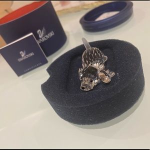 Swarovski retired dog figurine